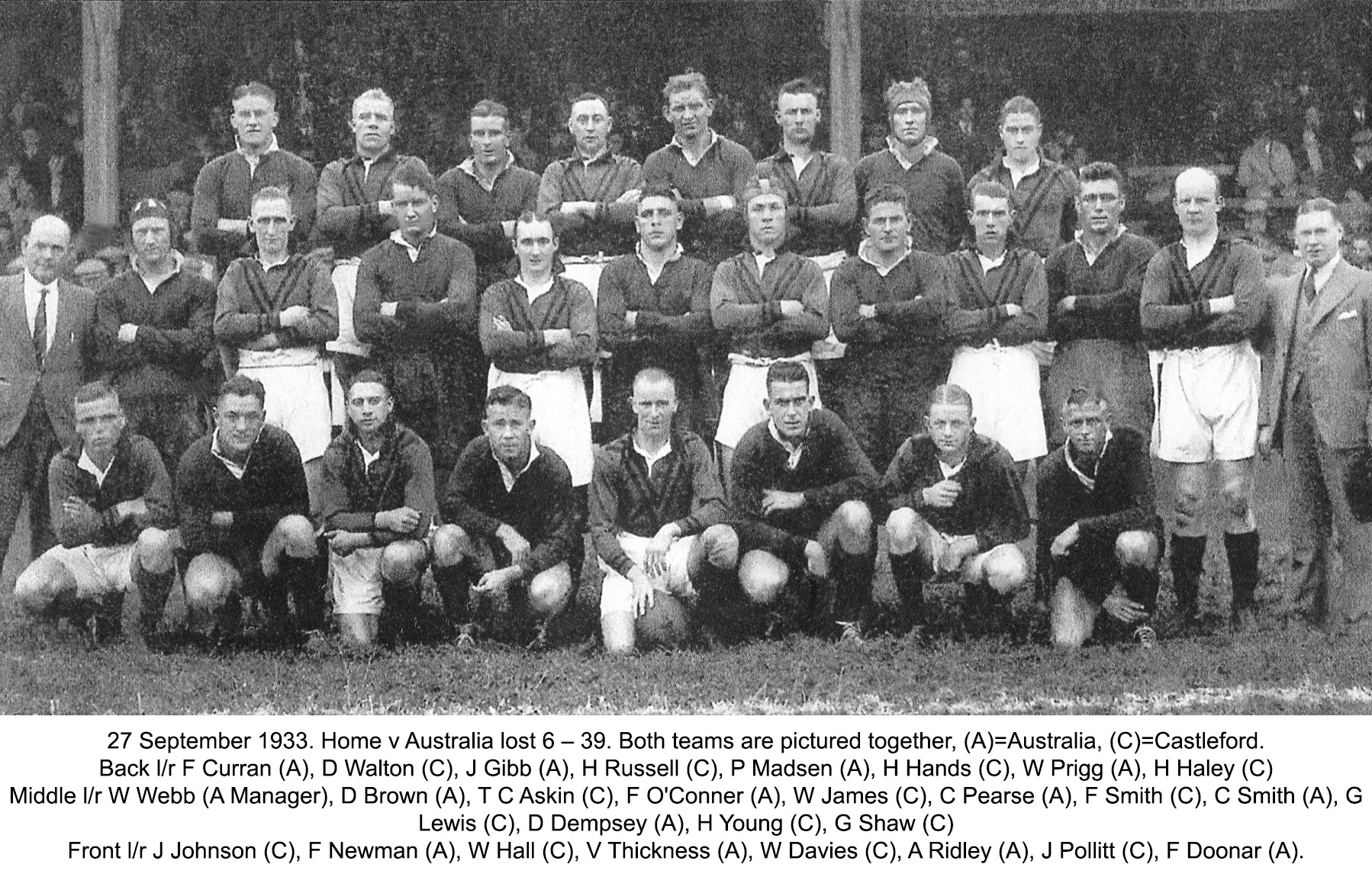 1930/31 - 1939/40 photos