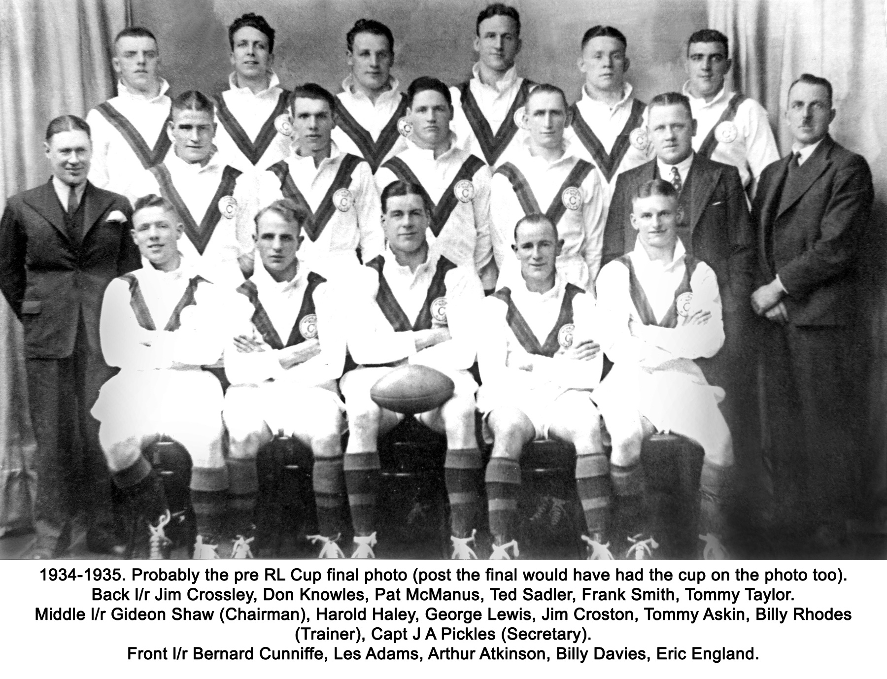 1934/35 photos