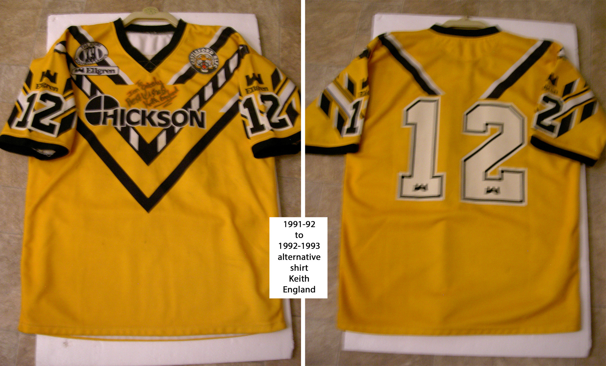 1992/93 shirts