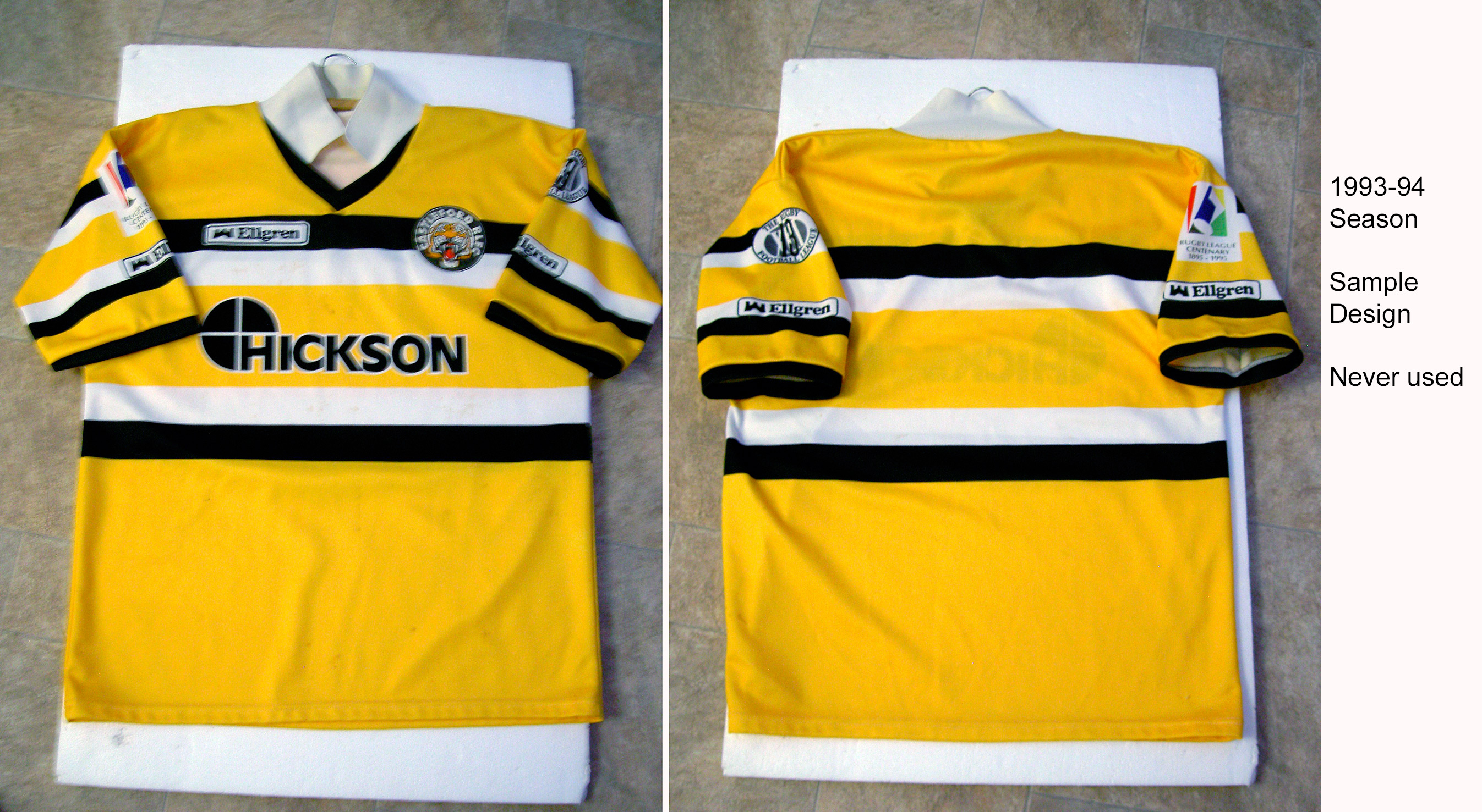 1993/94 shirts