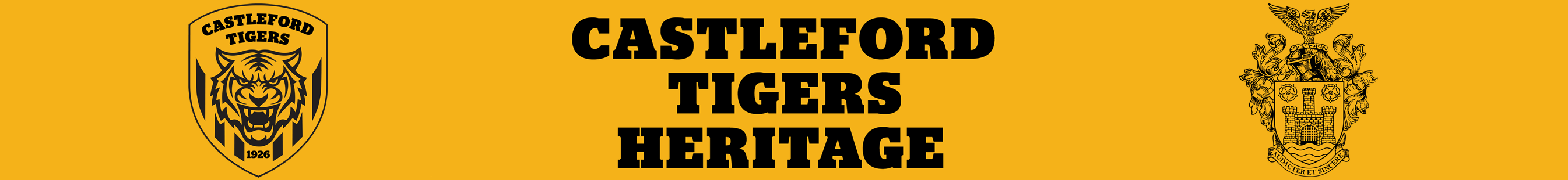 Castleford Tigers Heritage Branding Logo
